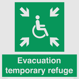 Evacuation temporary refuge